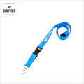 Factory Custom Cheap Silk-Screen Printing Polyester Lanyard